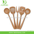 Natural Healthy Long-handled Wooden Spoon 